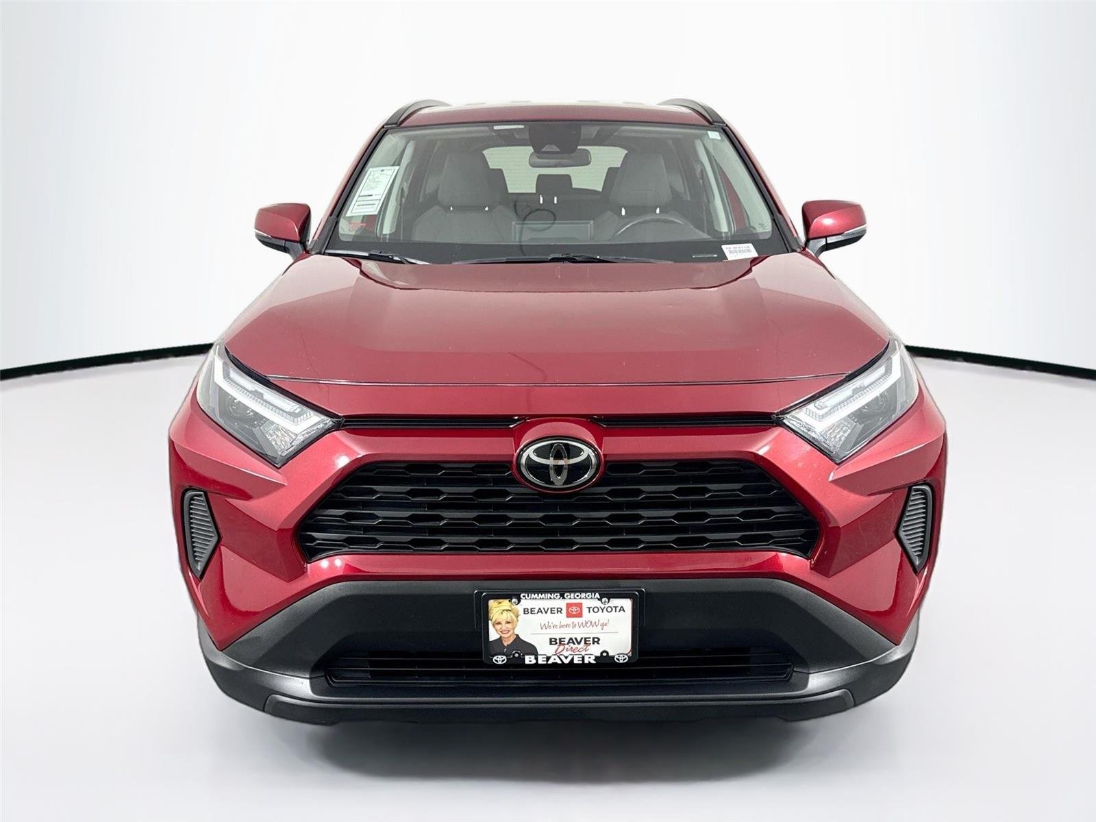 Certified Used 2025 Ruby Flare Pearl Toyota XLE image 8