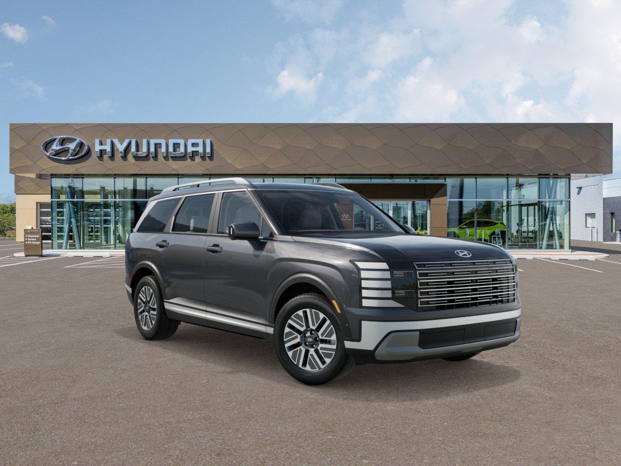 New 2026 Ecotronic Gray Pearl Hyundai Blue SEL Premium 7P image 2