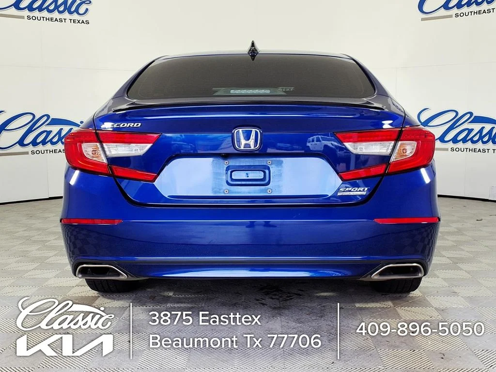 Used 2022 Blue Honda Sport Special Edition image 4