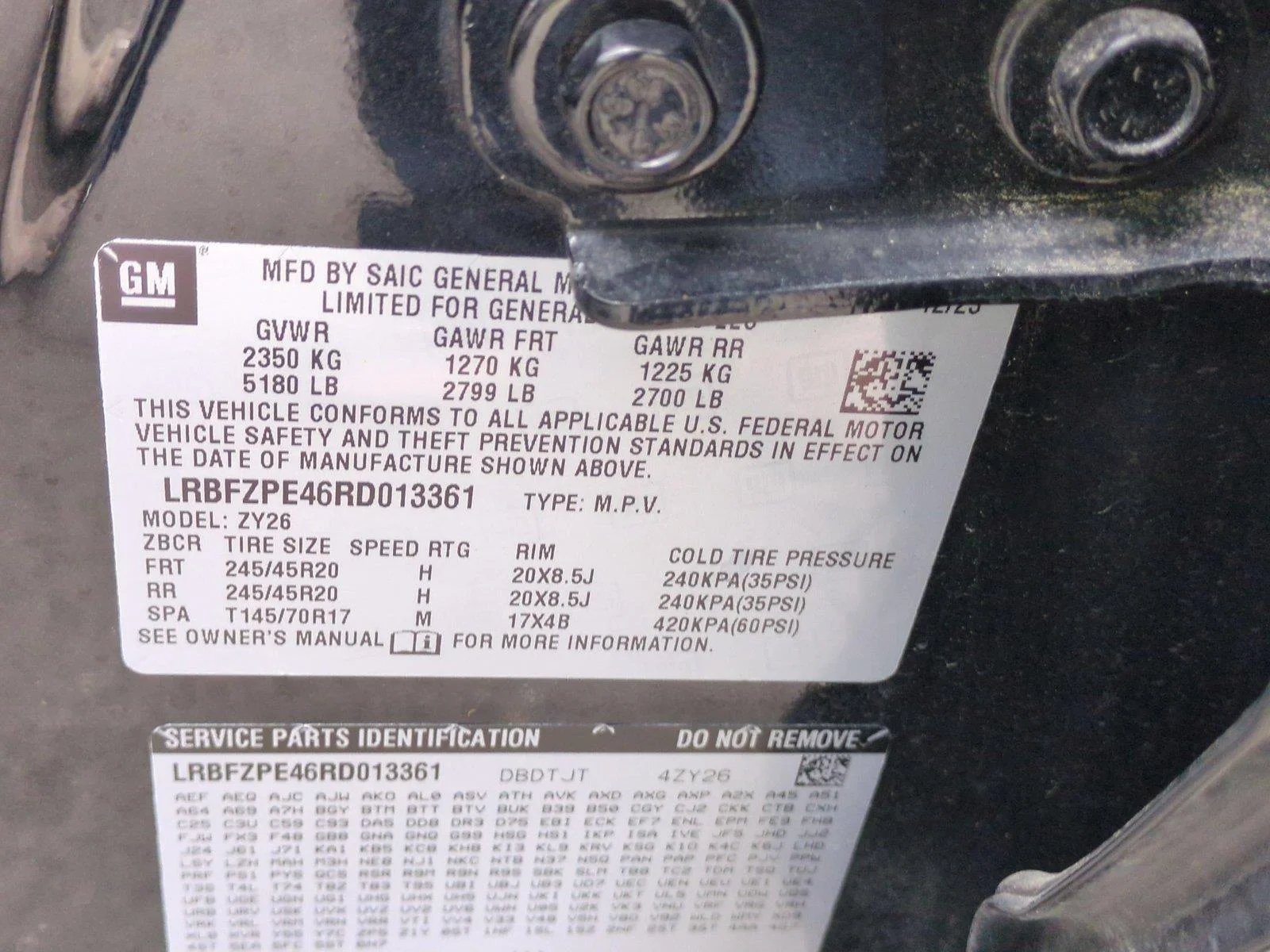 Used 2024 Ebony Twilight Metallic Buick Sport Touring image 42
