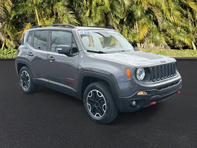 Used 2017 Jeep Renegade Trailhawk with VIN ZACCJBCB6HPG54963 for sale in Bradenton, FL