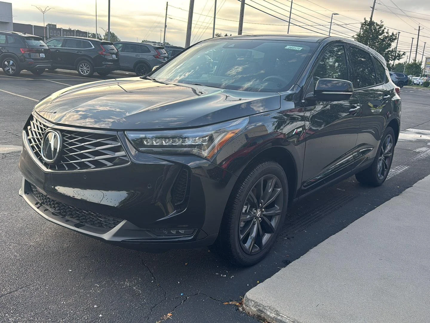 New 2026 Majestic Black Pearl Acura A-Spec image 4