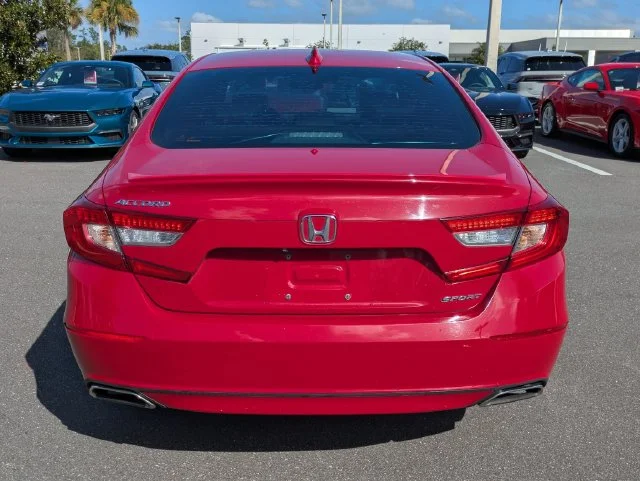 Used 2019 San Marino Red Honda Sport image 4