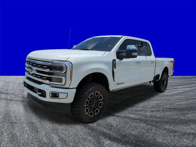 Used 2024 White Metallic Ford Platinum image 8