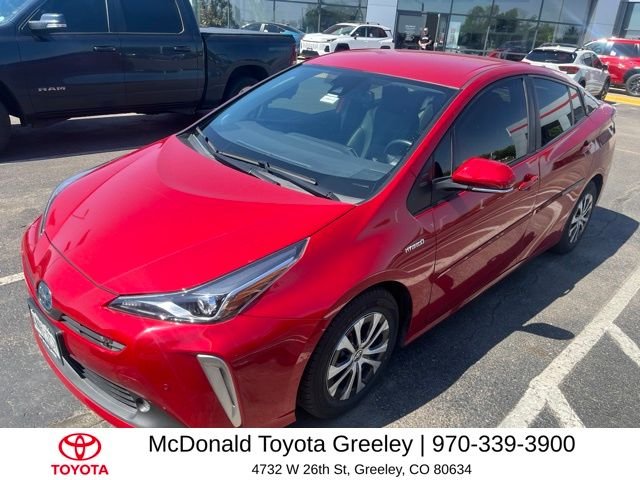 Used 2022 Red Toyota XLE AWD-e image 1