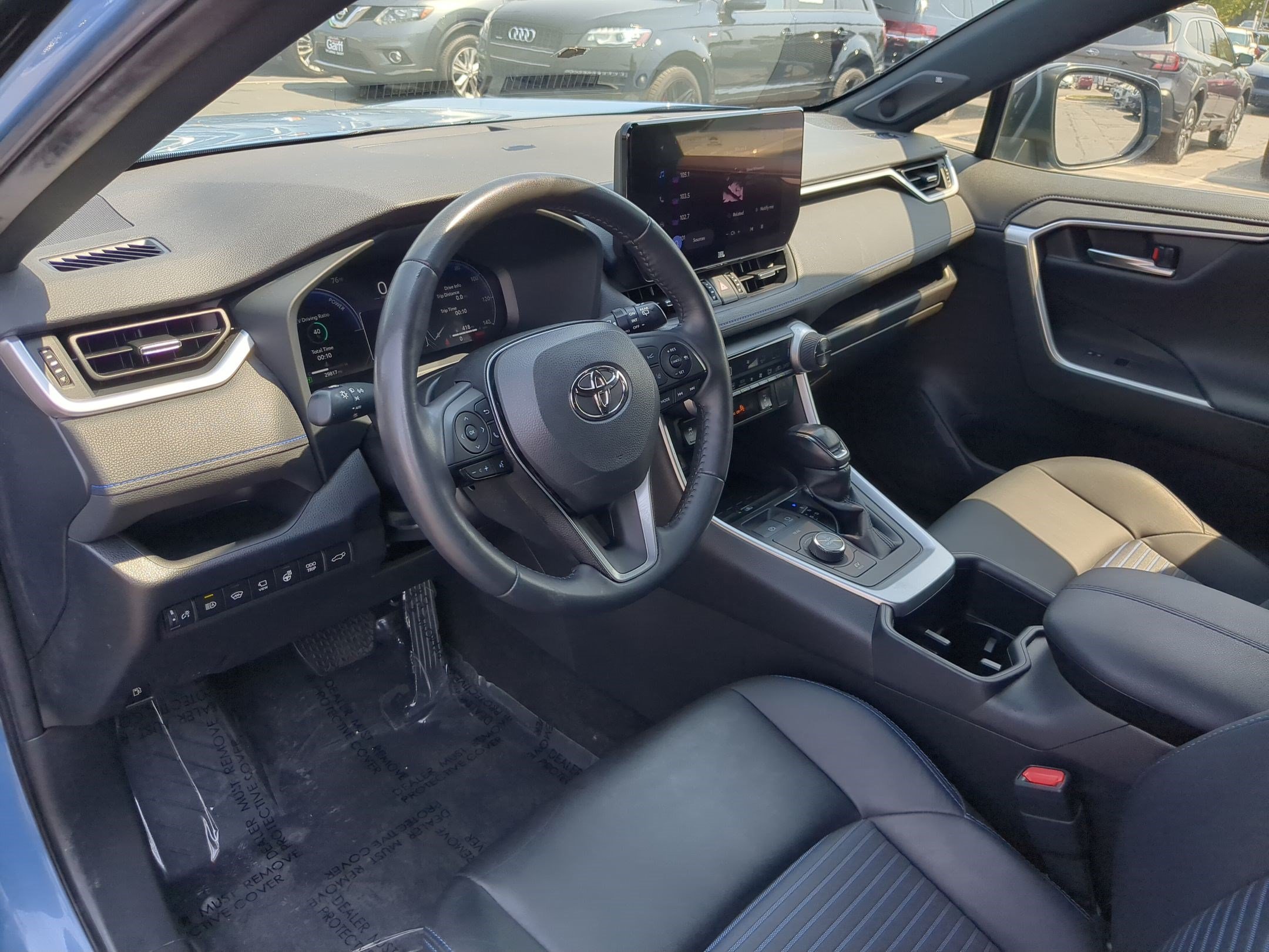 Used 2023 Midnight Black Metallic Toyota Hybrid XSE image 15