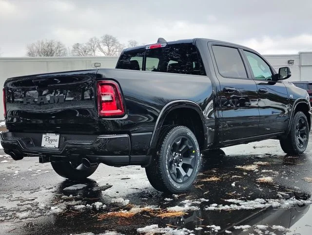 New 2026 Diamond Black Crystal Pearl-Coat Exterior Paint RAM Big Horn/Lone Star image 3