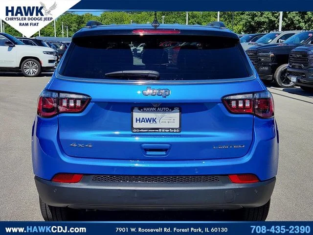 Certified Used 2025 Blue Jeep Limited image 5