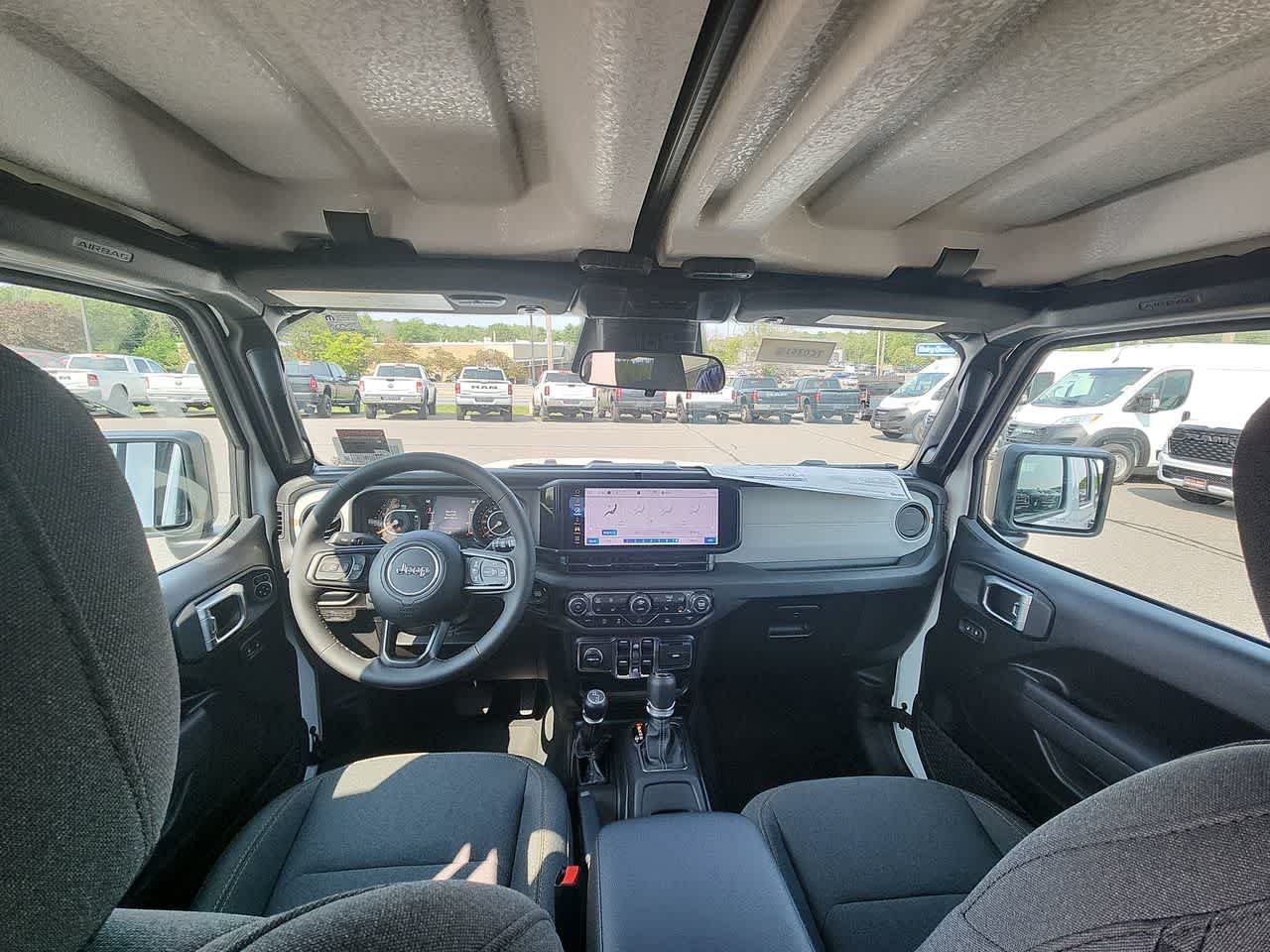 New 2026 Bright White Clearcoat Jeep Sport S image 18