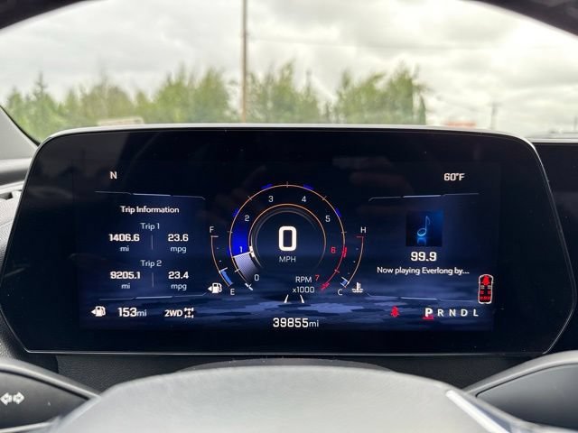 Used 2025 Radiant Red Tintcoat Chevrolet AWD LT image 28