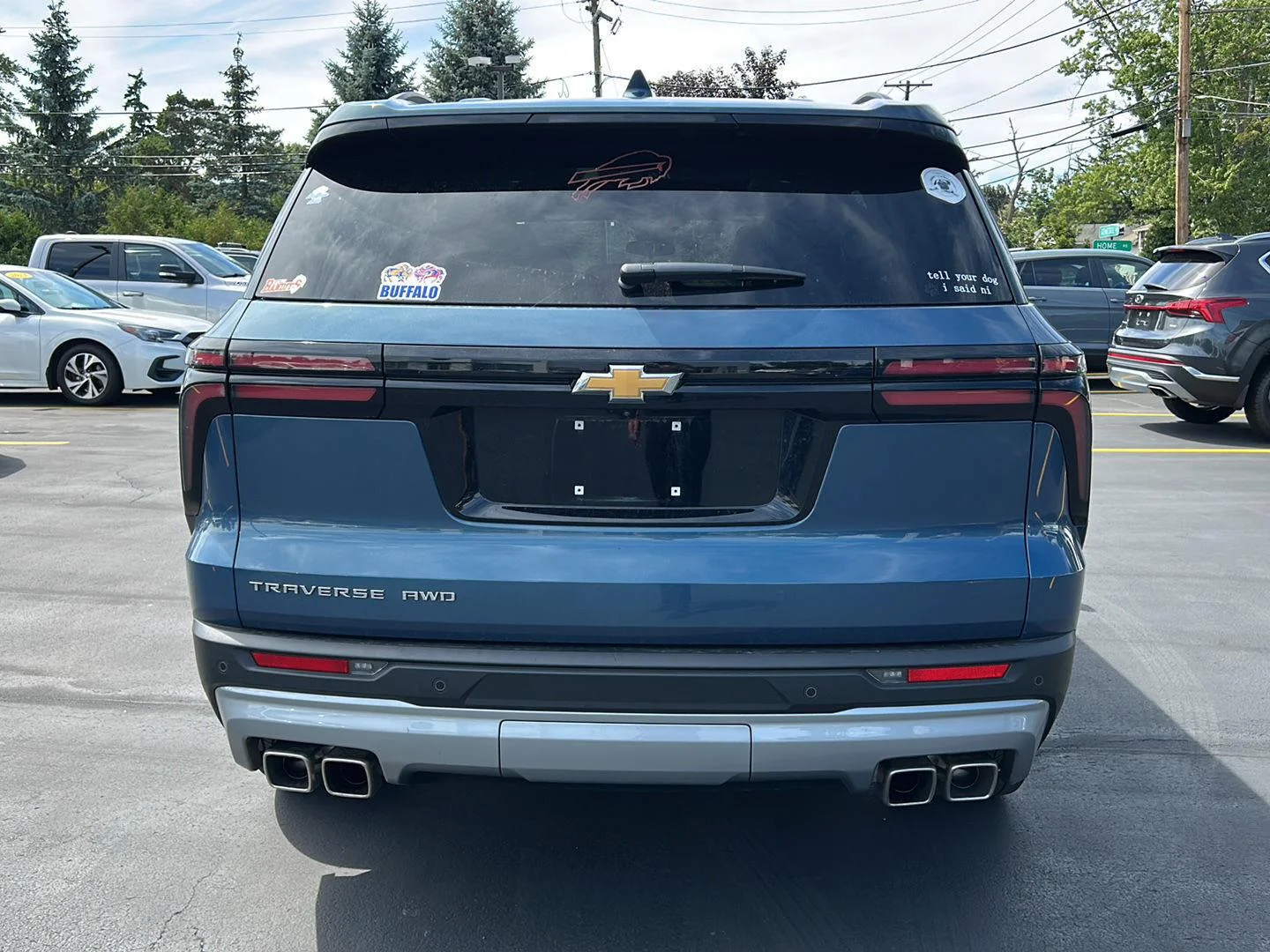 Used 2025 Lakeshore Blue Metallic Chevrolet AWD LT image 6