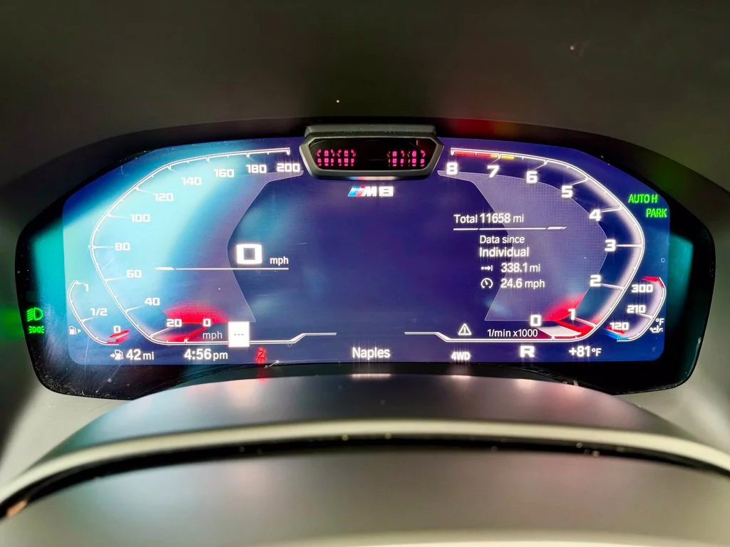 Used 2025 Tanzanite Blue II Met BMW Competition image 3