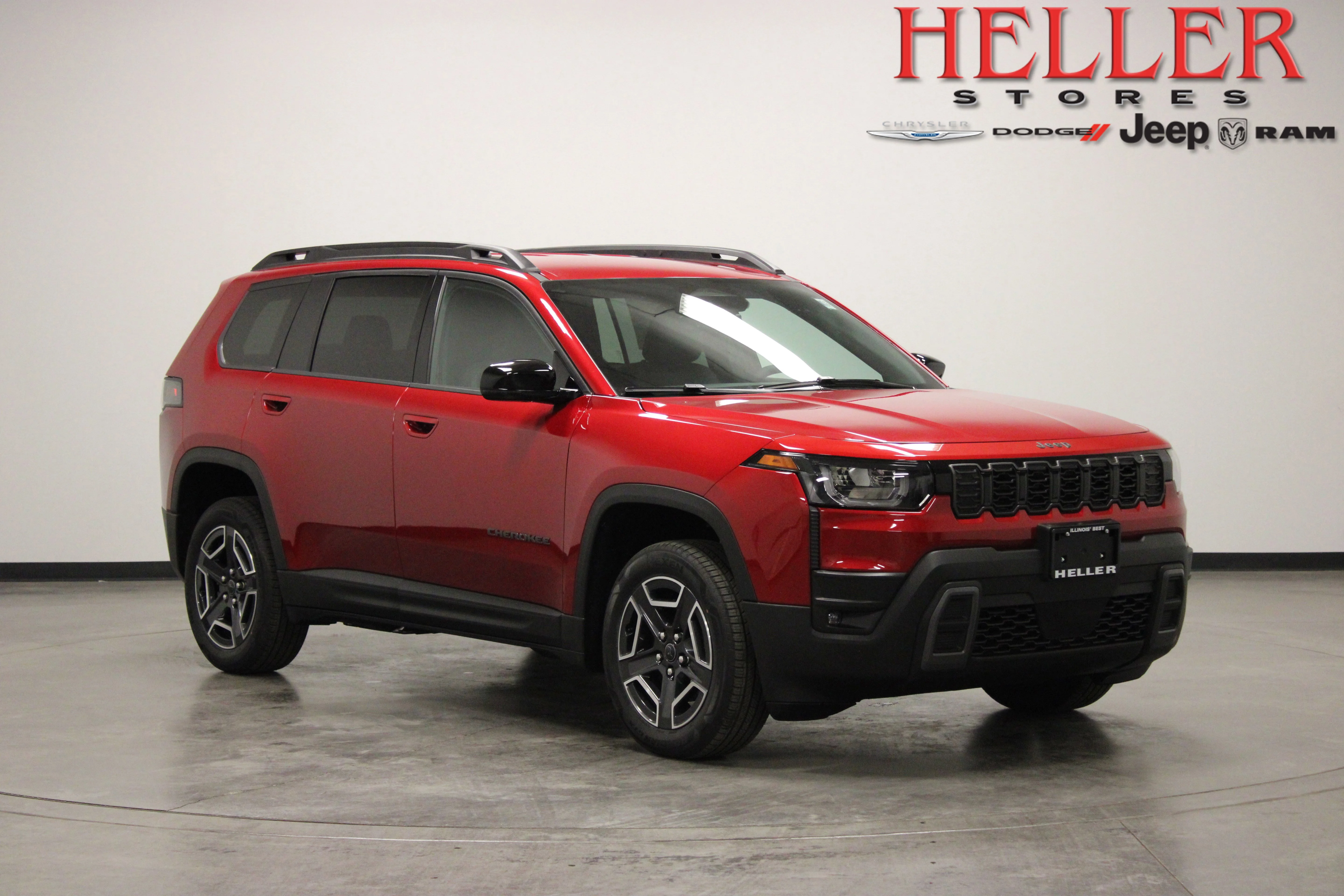 New 2026 Red Hot Pearl-Coat Exterior Paint Jeep Limited image 1