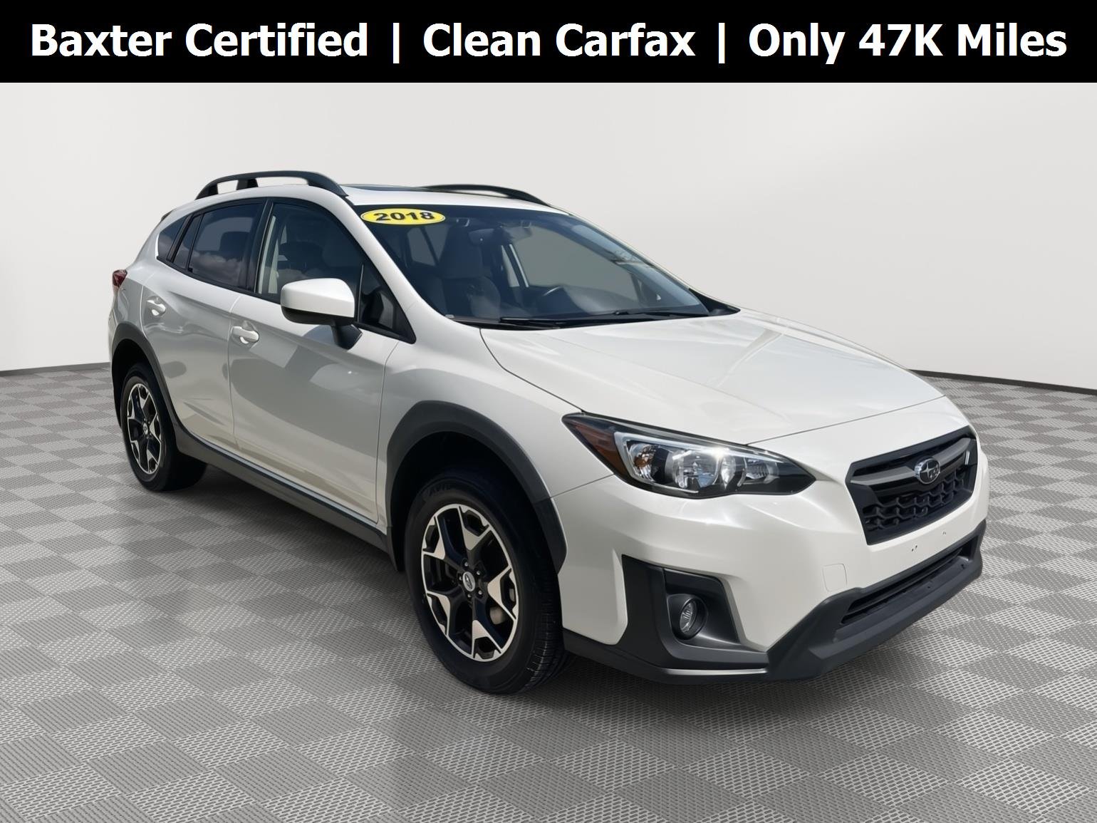 Used 2018 Crystal White Pearl Subaru Premium image 1