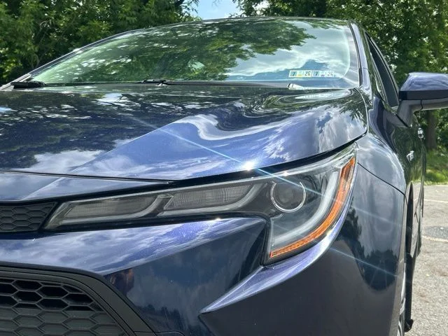 Used 2021 Blue Toyota LE image 14