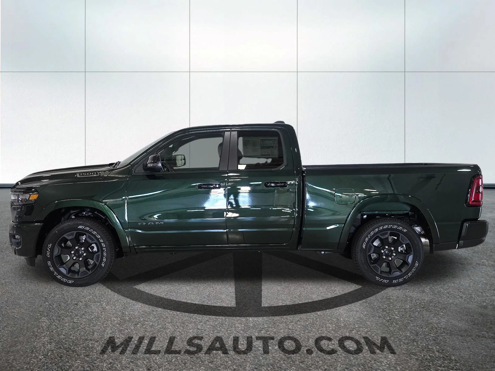 New 2026 Serrano-Green Metallic Exterior Paint RAM Big Horn/Lone Star image 3