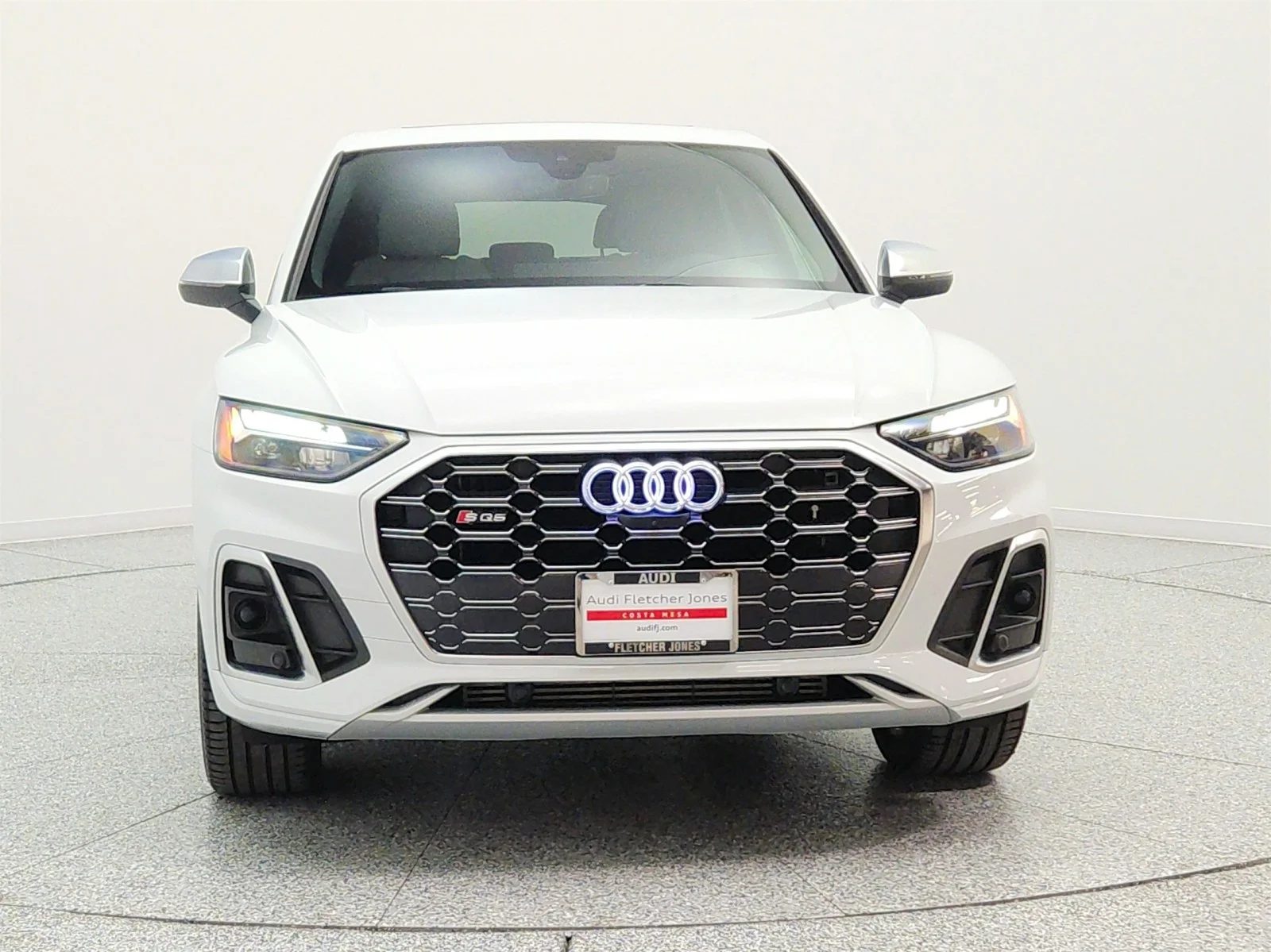 Used 2023 Glacier White Metallic Audi Premium Plus image 2