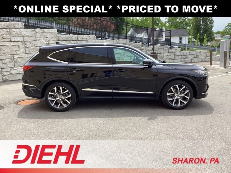 Used 2023 Black Acura Technology image 8