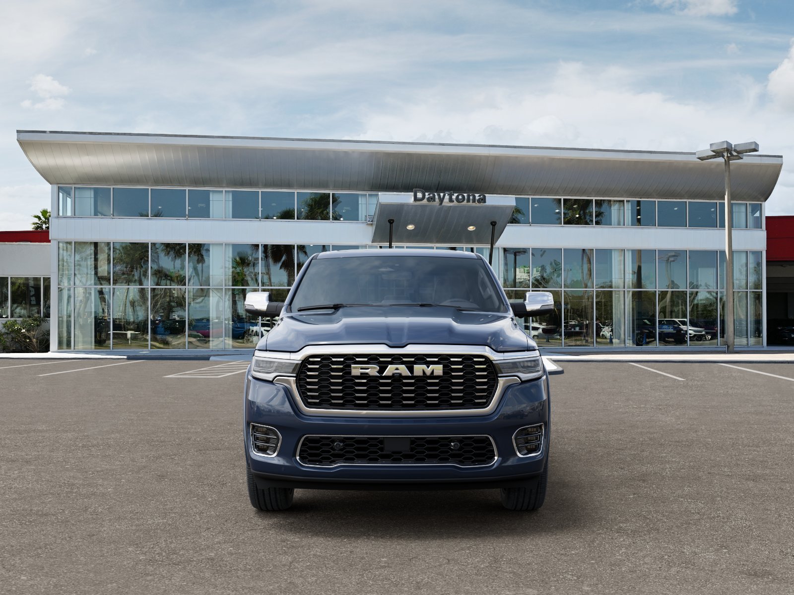 New 2026 Forged Blue Metallic Exterior Paint RAM Tungsten image 6