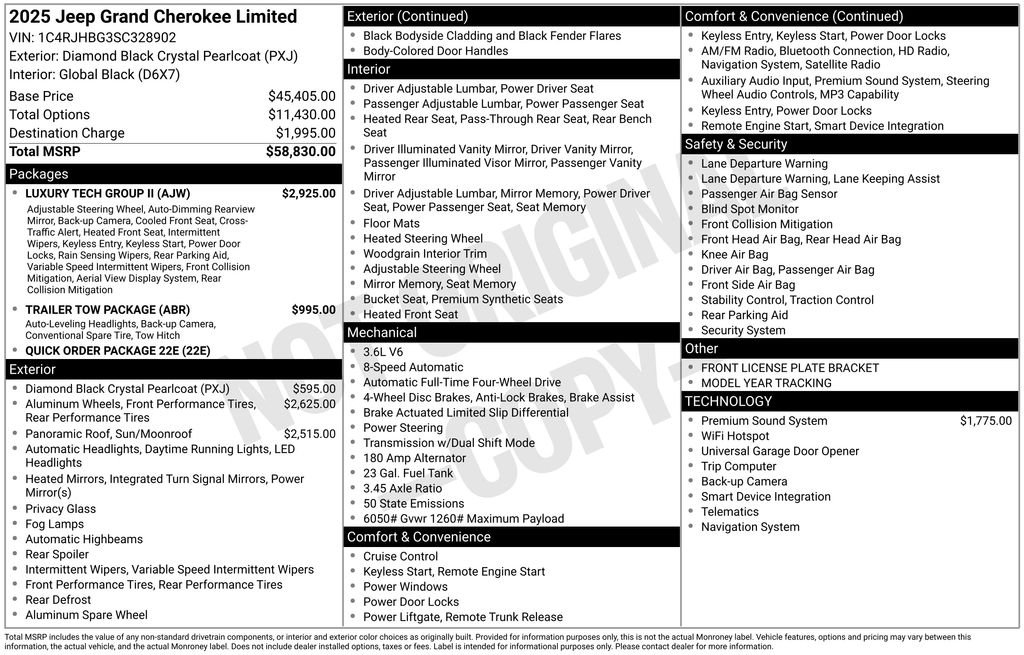 Used 2025 Black Jeep Limited image 9