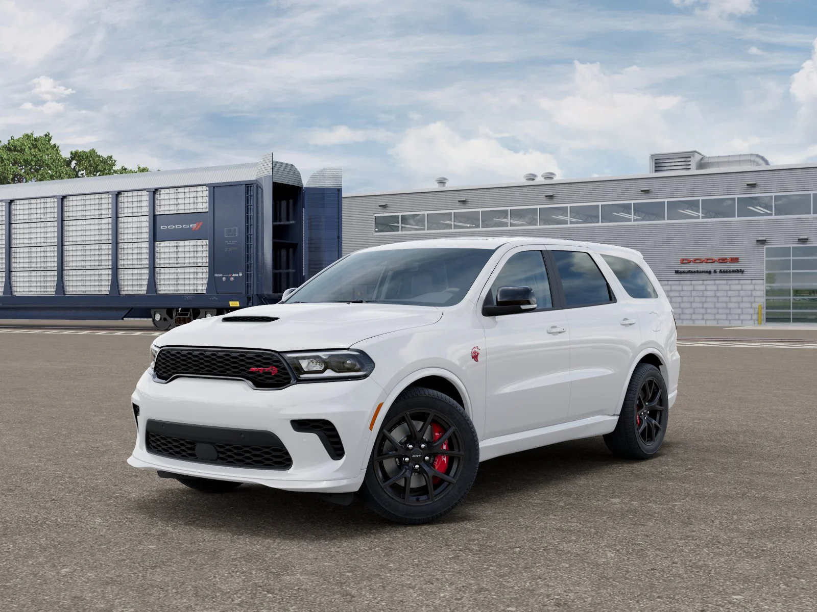 New 2026 White Knuckle Clear-Coat Exterior Paint Dodge  image 1