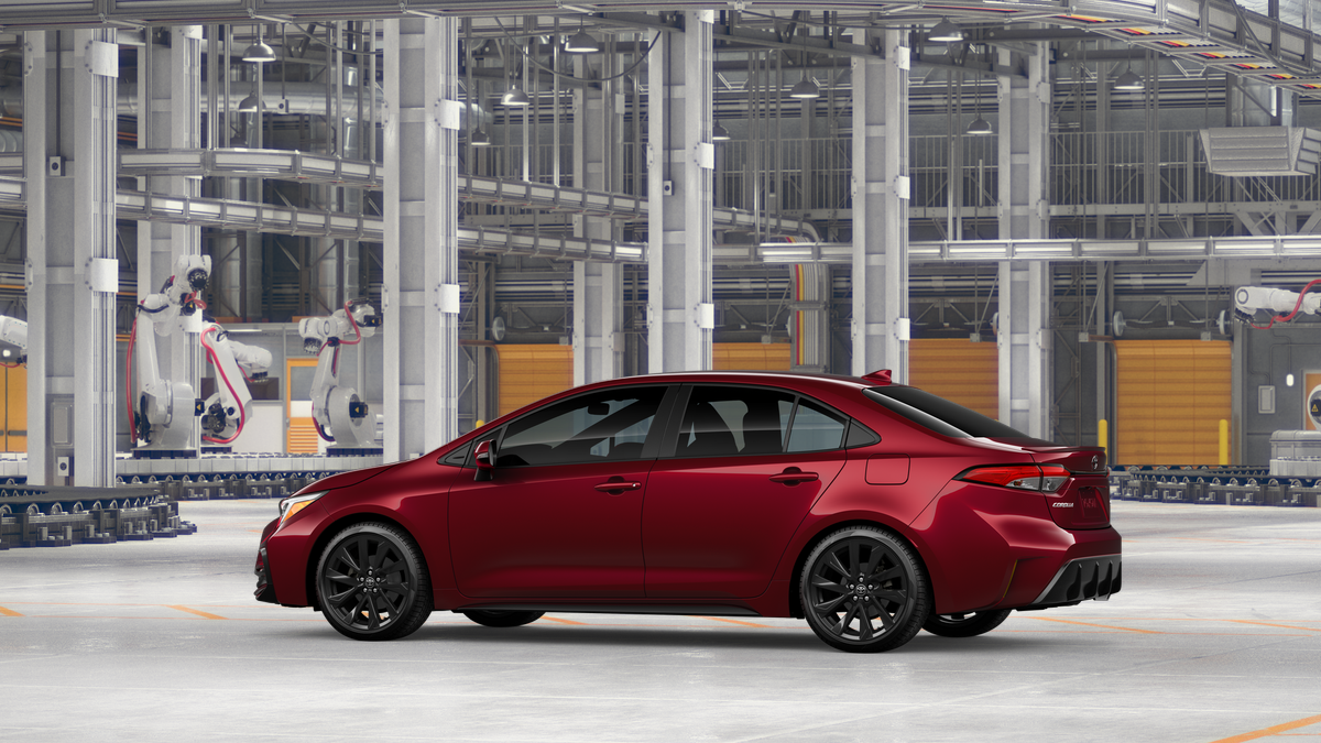New 2026 Red Toyota SE image 5