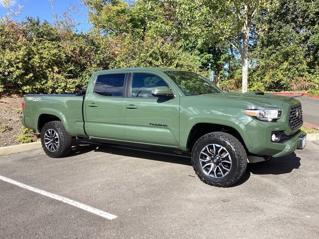 Used 2021 Green Toyota TRD Sport image 8