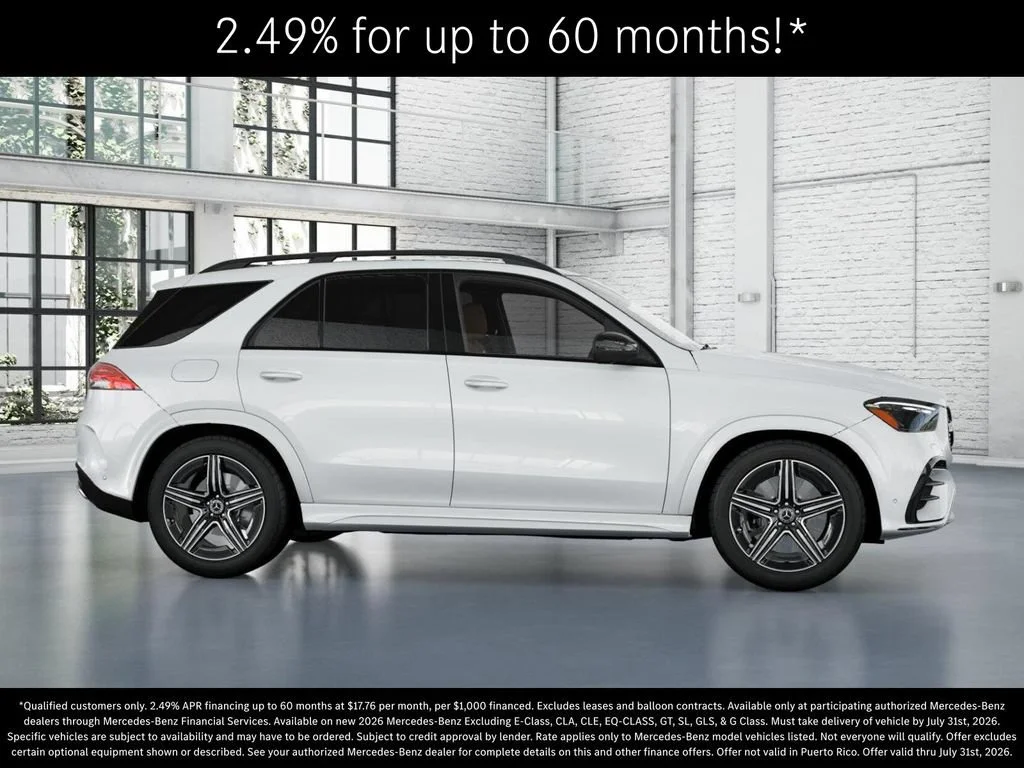 New 2026 MANUFAKTUR Moonlight White Metallic Mercedes-Benz GLE 450 image 57