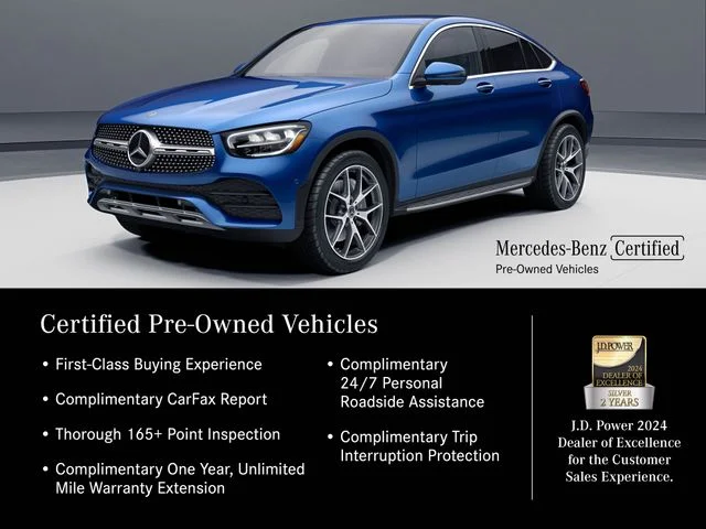 Used 2025 Black Mercedes-Benz GLC 300 Coupe image 4