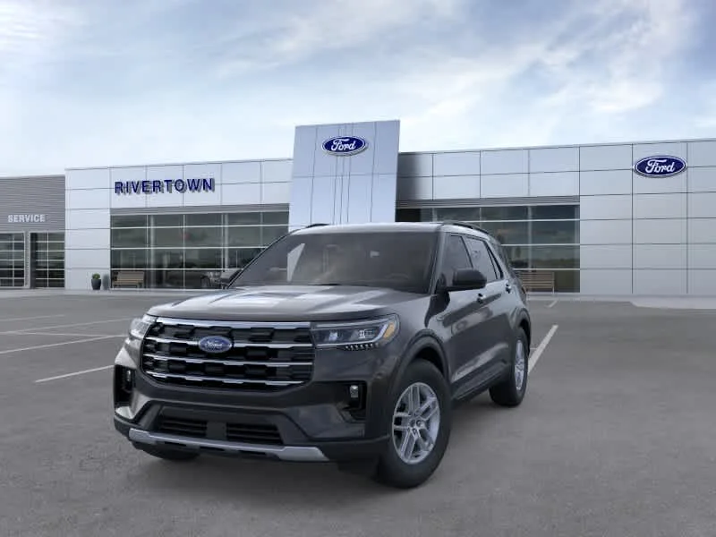 New 2026 Agate Black Metallic Ford Active image 2