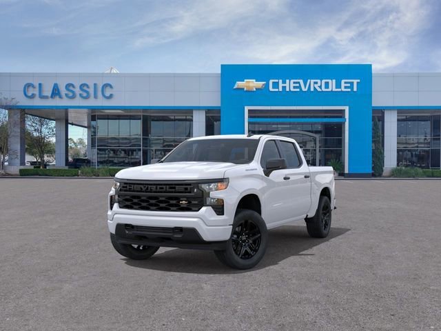 2026 Chevrolet Silverado 1500 Custom White at Classic Elite Chevrolet Hwy 6