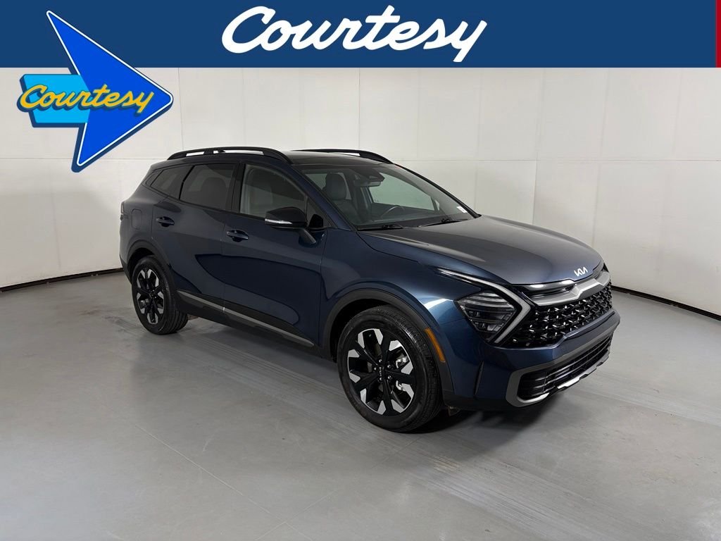 Used 2024 Blue Kia X-Line image 1