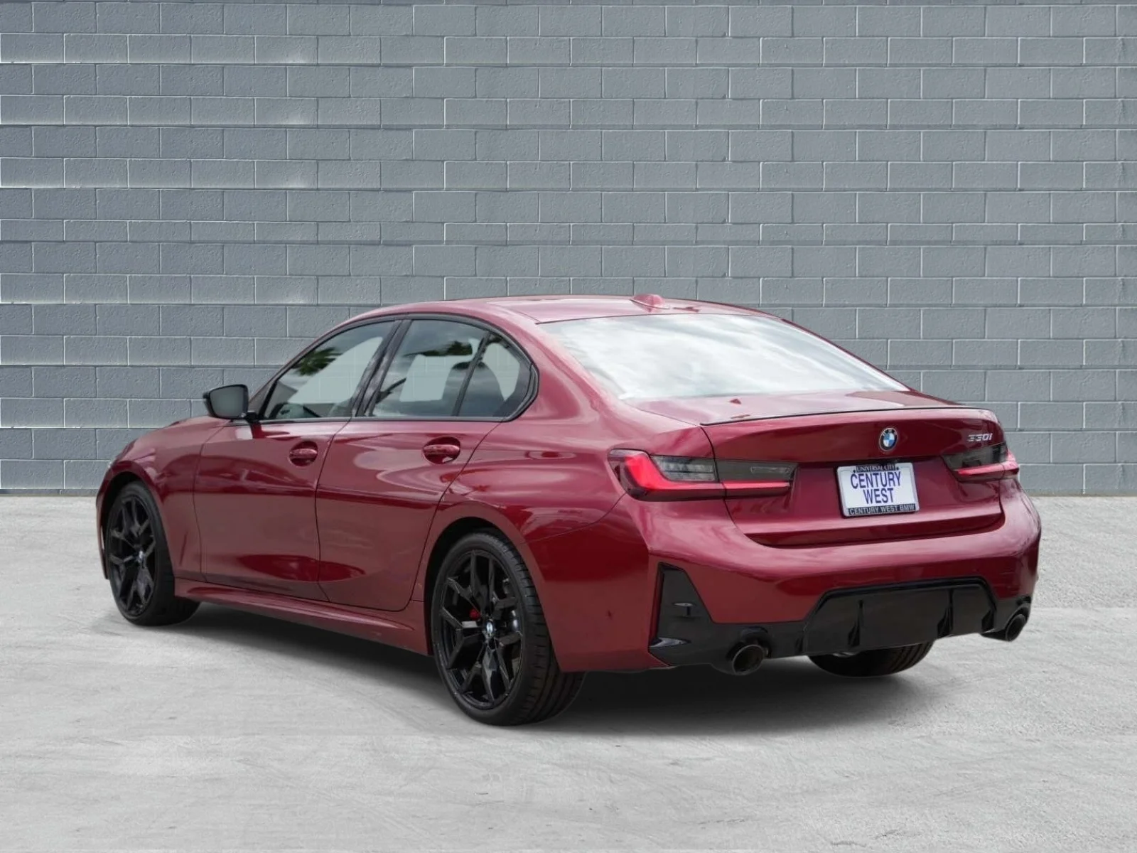 Used 2025 Vegas Red Metallic BMW 330i Sedan image 3
