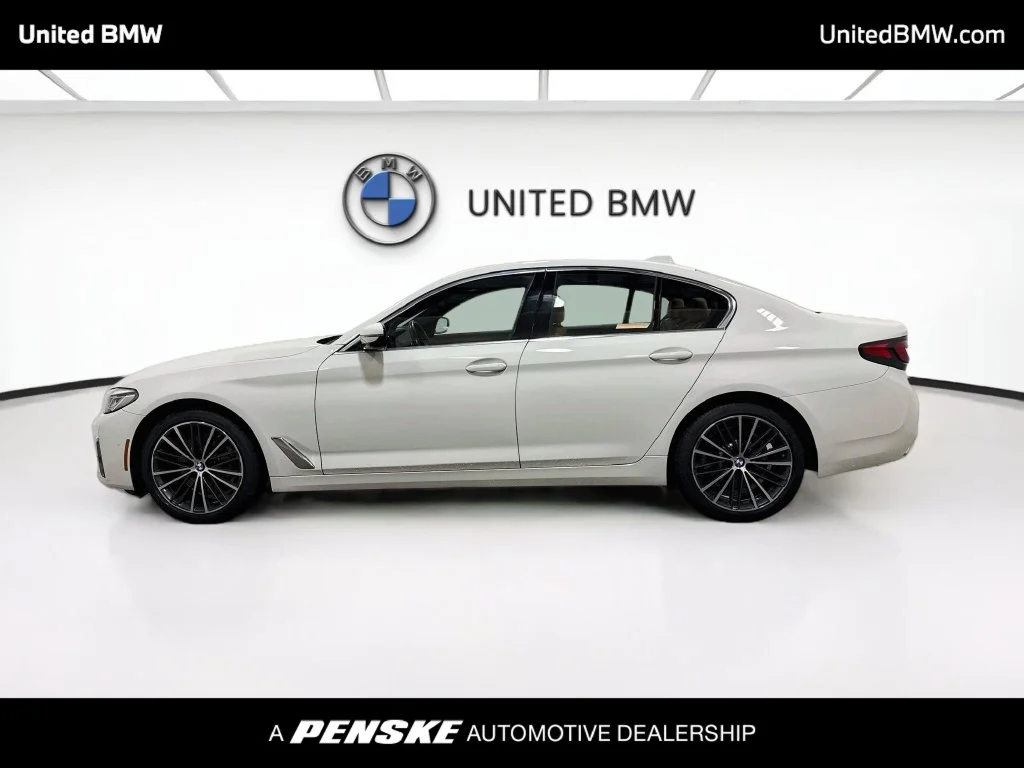 Certified Used 2023 Alpine White BMW 530i image 8