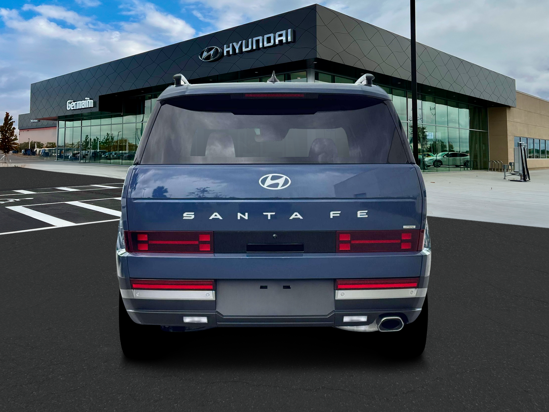 New 2026 Atlantis Blue Hyundai Limited AWD image 6