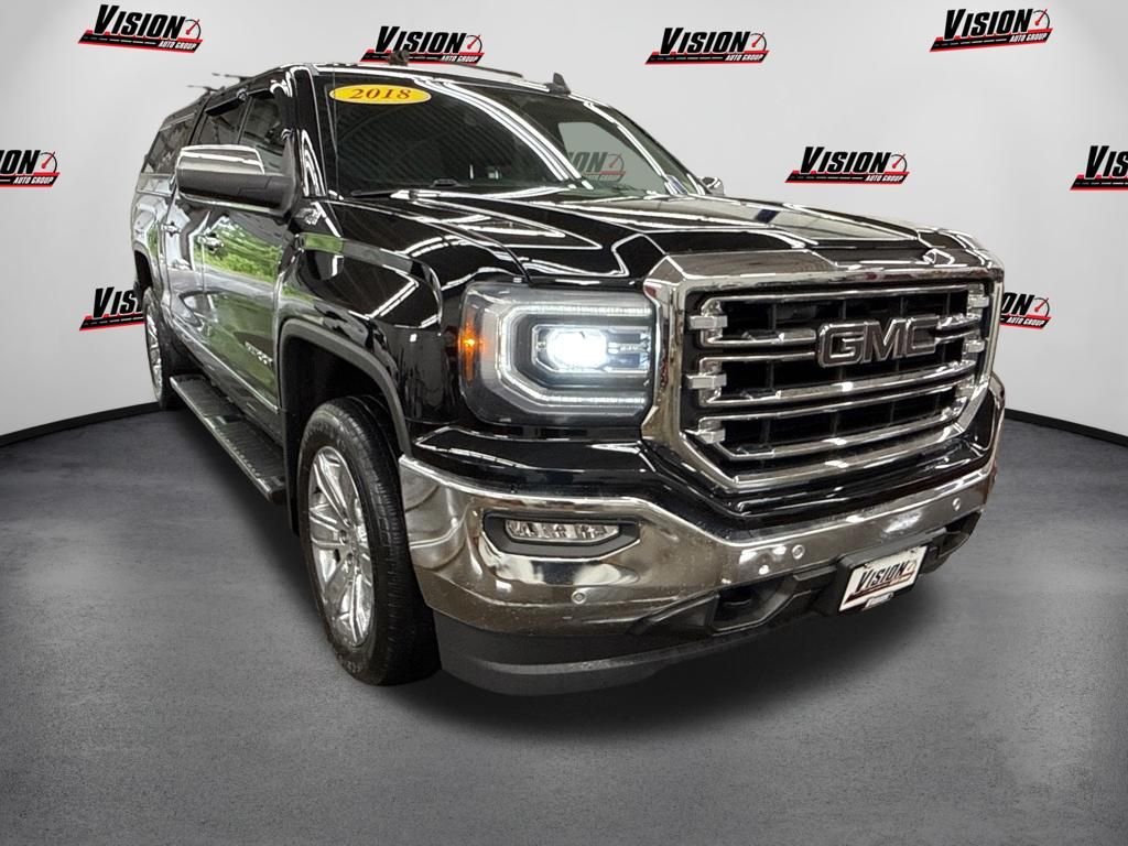 Used 2018 Black GMC SLT image 3