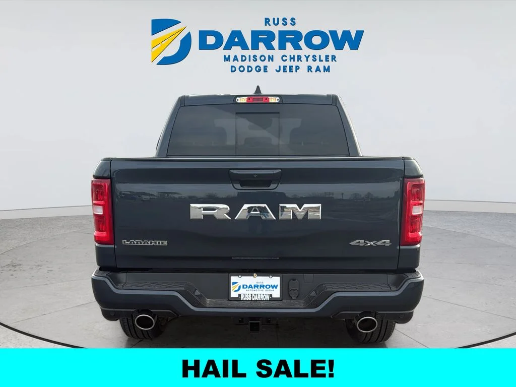 New 2026 Forged Blue Metallic Exterior Paint RAM Laramie image 4