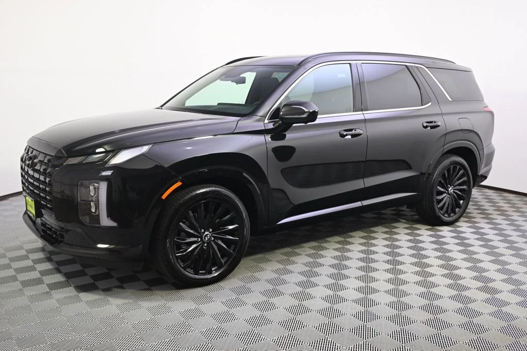 Certified 2025 Hyundai Palisade Calligraphy Night Edition with VIN KM8R7DGE8SU823472 for sale in St. Louis Park, Minnesota