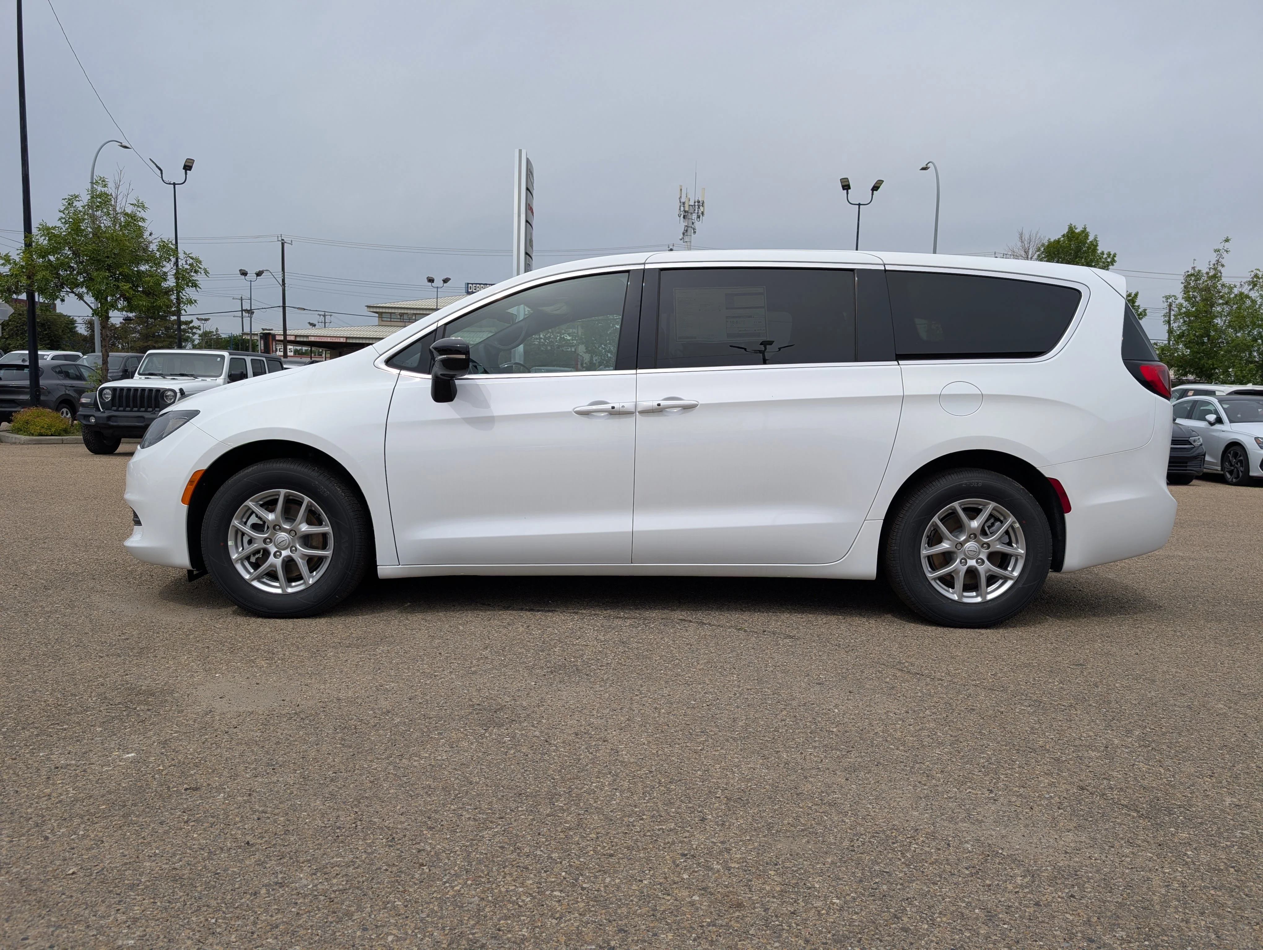 New 2026 Bright White Chrysler SXT image 3