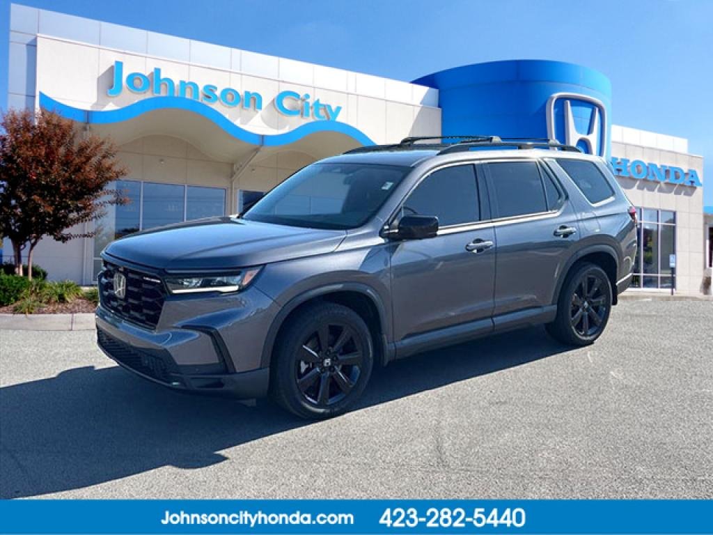 Certified Used 2025 Modern Steel Metallic Honda AWD Black Edition image 1