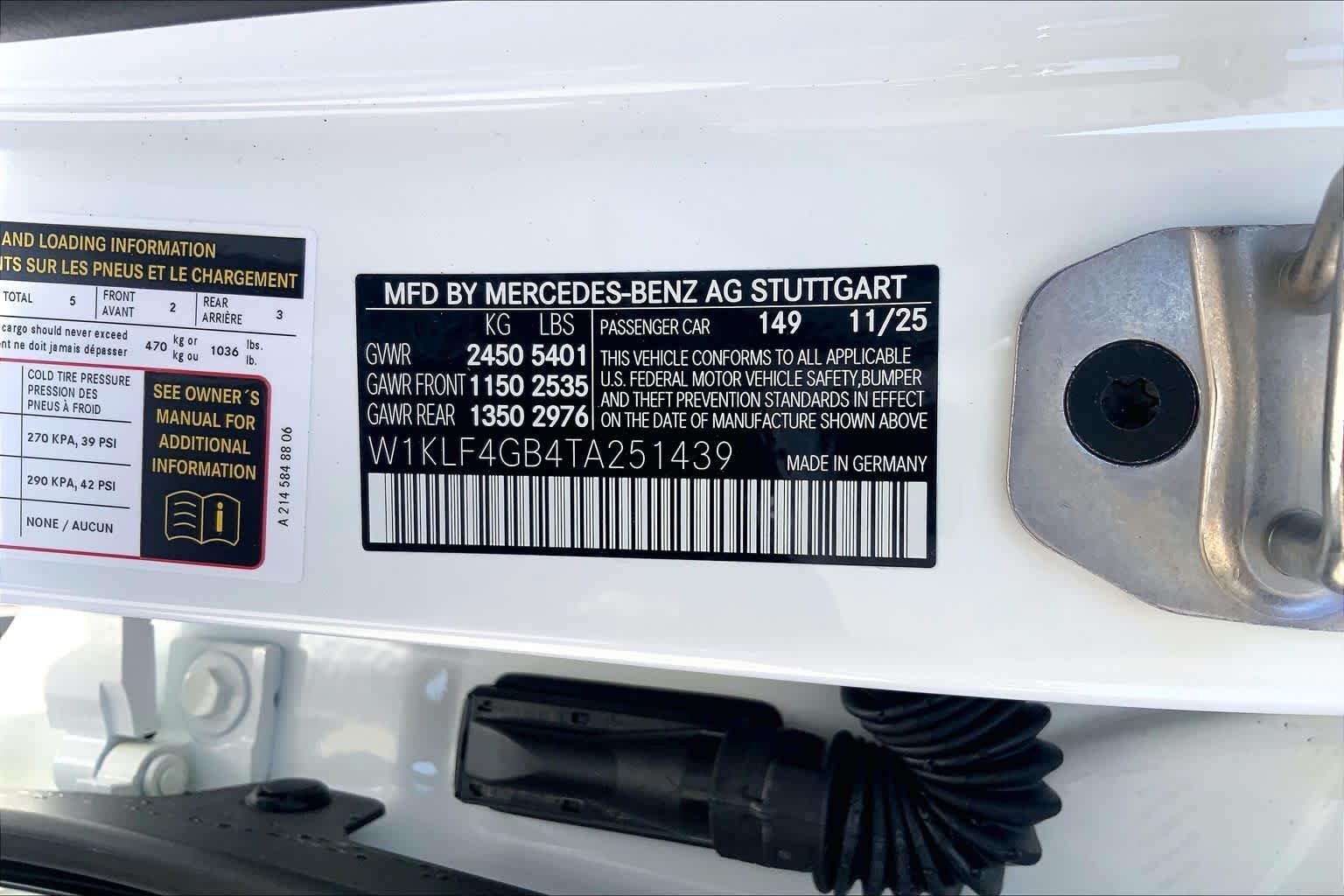 New 2026 Polar White Mercedes-Benz E 350 image 18