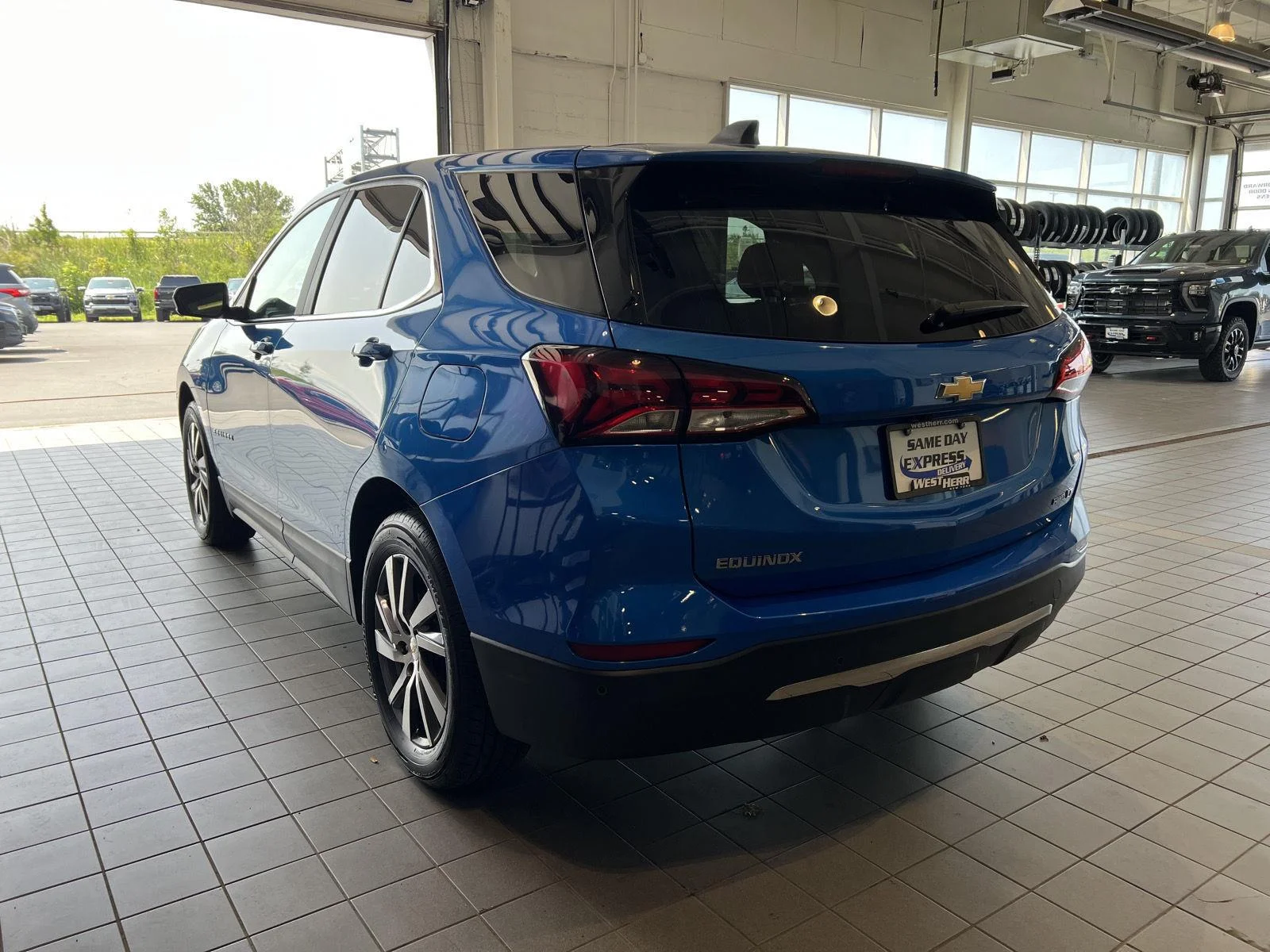 Used 2024 Riptide Blue Metallic Chevrolet LT image 5
