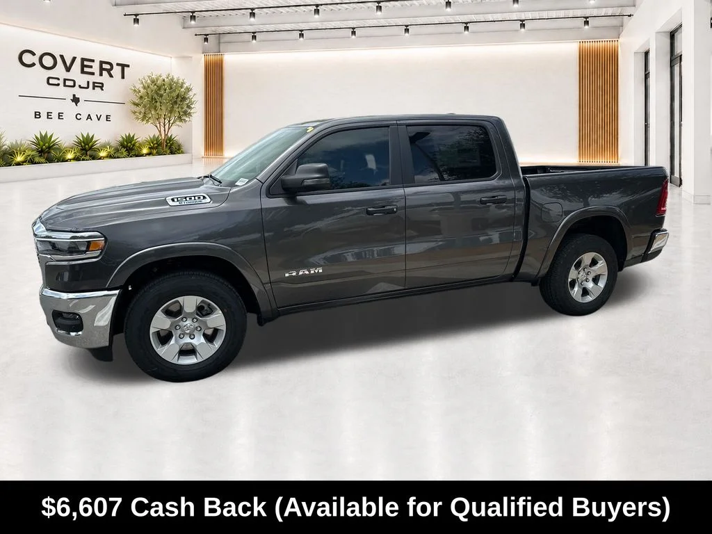 New 2026 Granite Crystal Metallic Clearcoat RAM Big Horn/Lone Star image 5