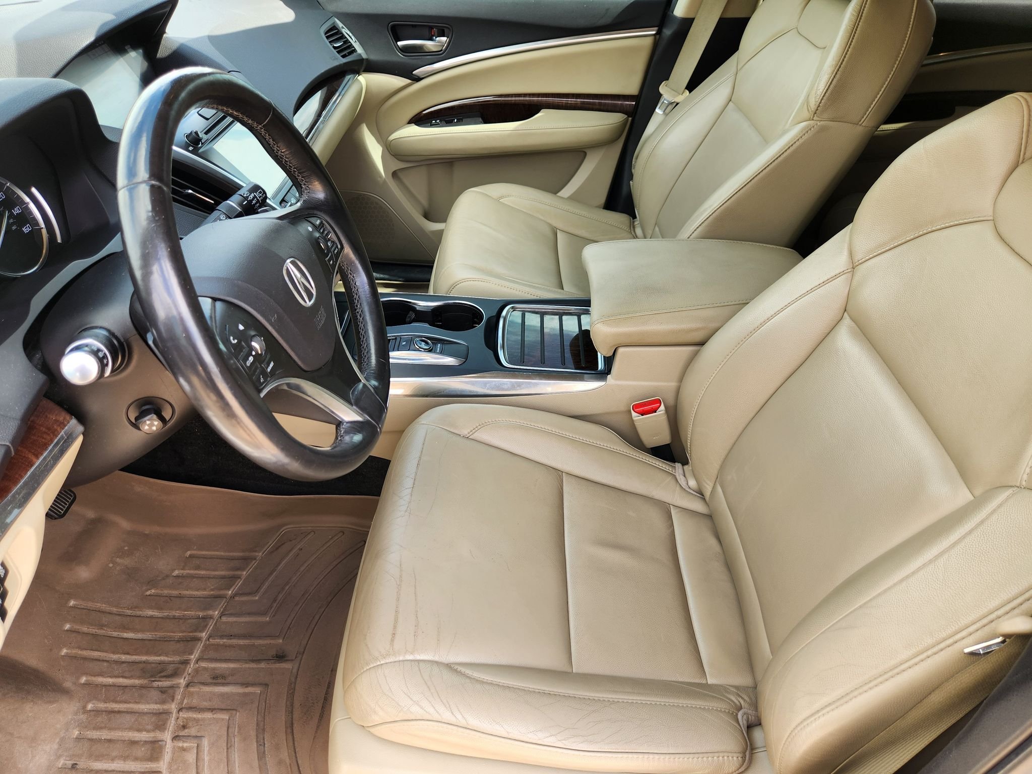 Used 2017 White Diamond Pearl Acura w/Technology Pkg image 14