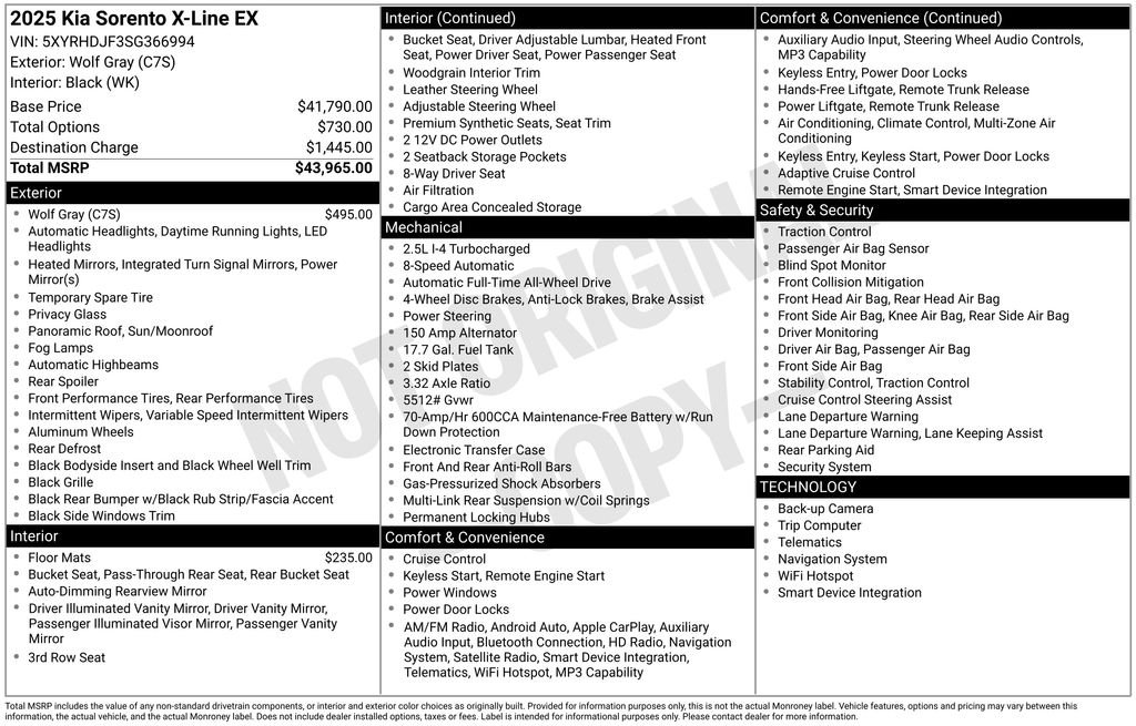Used 2025 Gray Kia X-Line EX image 27