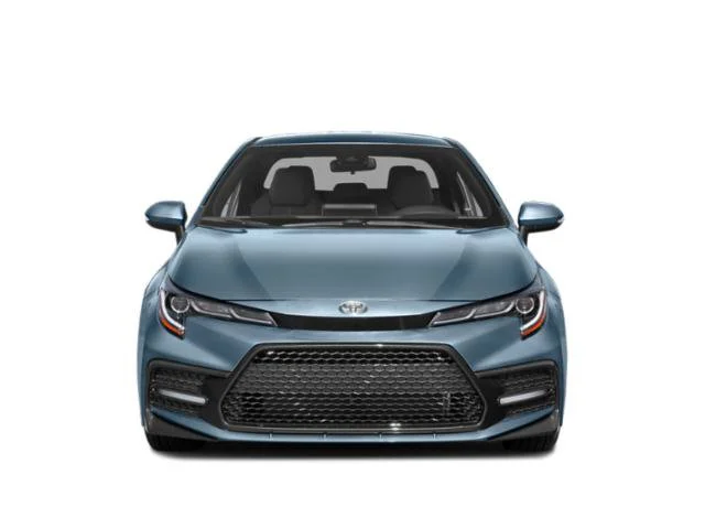 Used 2020 Barcelona Red Metallic Toyota SE image 4