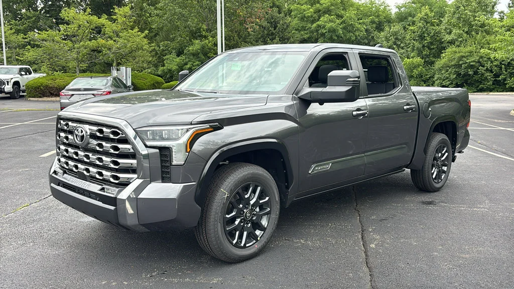New 2026 Gray Toyota Platinum image 2