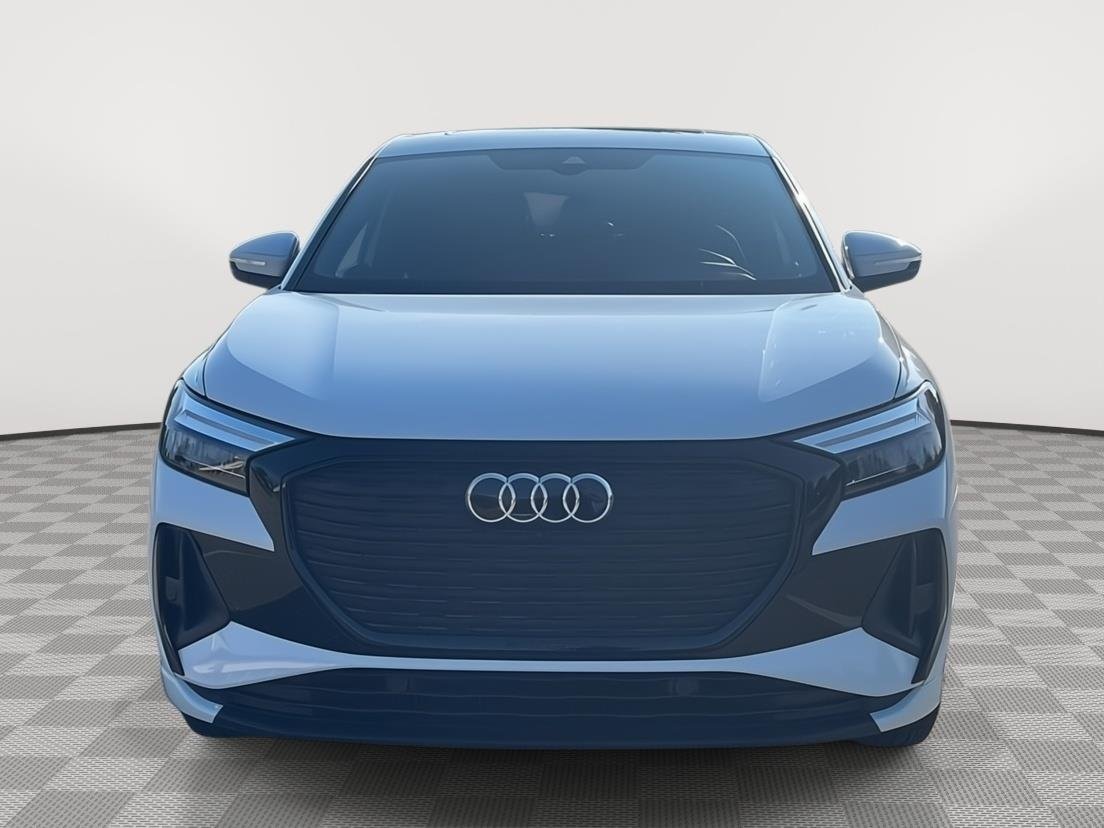 Used 2022 Glacier White Metallic Audi Premium Plus image 3