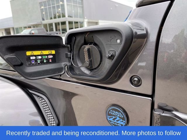 Used 2021 Gray Jeep Unlimited Sahara 4xe image 11
