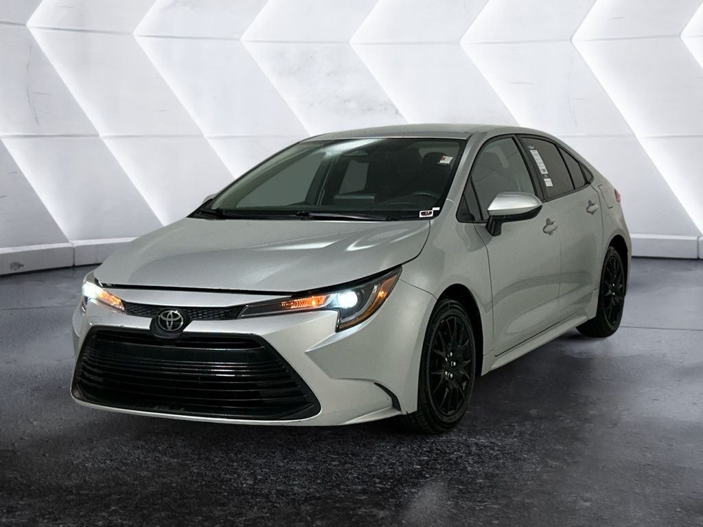 Used 2023 Silver Toyota LE image 3